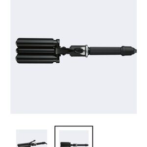 BaByliss Triple Barrel Waver Hair Styling Iron - Black